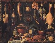 Jacopo da Empoli Still Life with Game Sweden oil painting reproduction